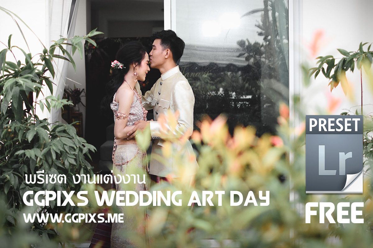 แจกฟรี PRESET LIGHTROOM Wedding งานแต่งงาน Art  TONE FREE DOWNLOAD